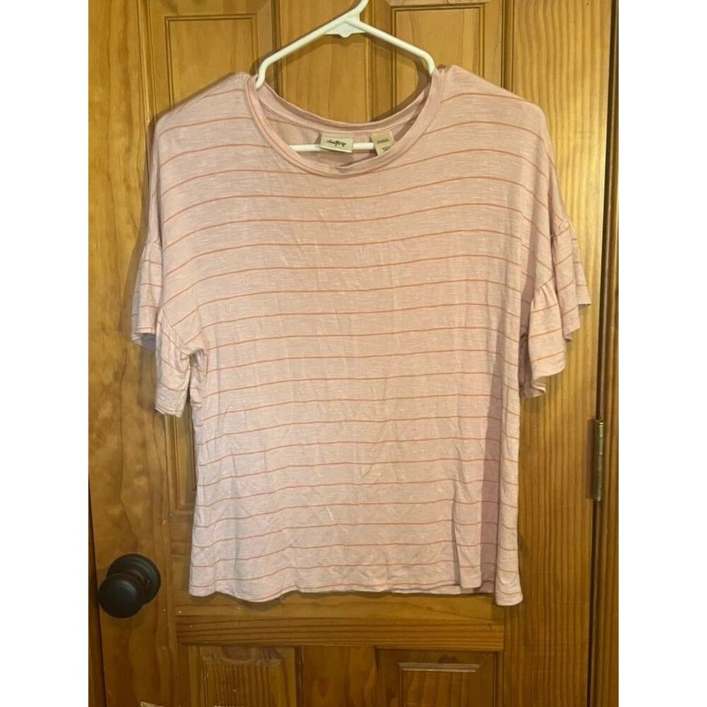 Day Trip blouse with ruffle sleeves XS